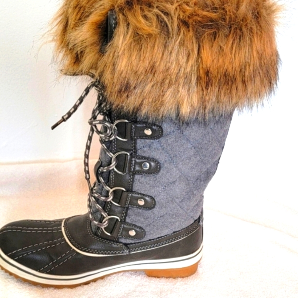 GLOBALWIN Women's Waterproof Snow Boots - Picture 3 of 10